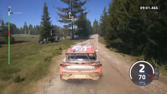 EA Sports WRC Time Trial Estonia 2023 WR2 Hyundai i20 N Rally 2! смотреть онлайн