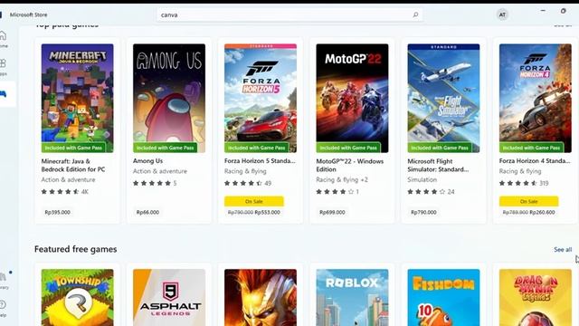 Menginstal Canva di Laptop dengan Microsoft Store II Tutorial mudah смотреть онлайн