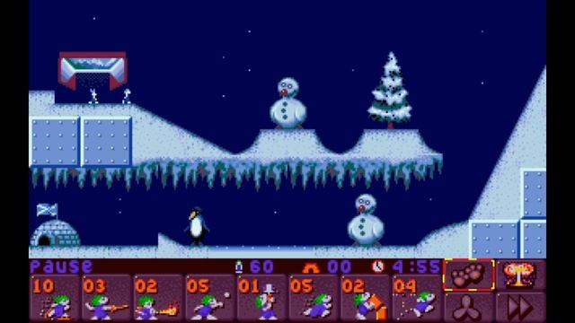 Lemmings 2: The Tribes - 28: Better Skate Than Never смотреть онлайн