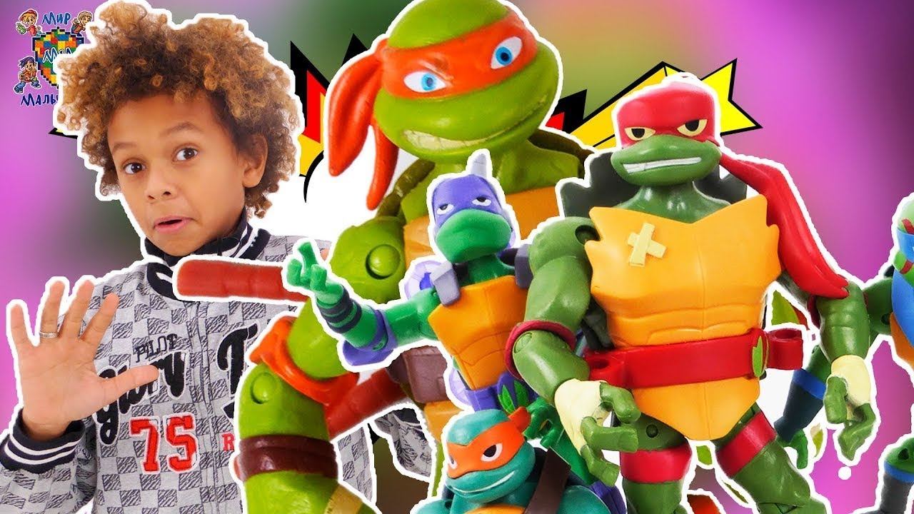 ЧЕРЕПАШКИ НИНДЗЯ - СТАРЫЕ VS НОВЫЕ - СБОРНИК смотреть онлайн