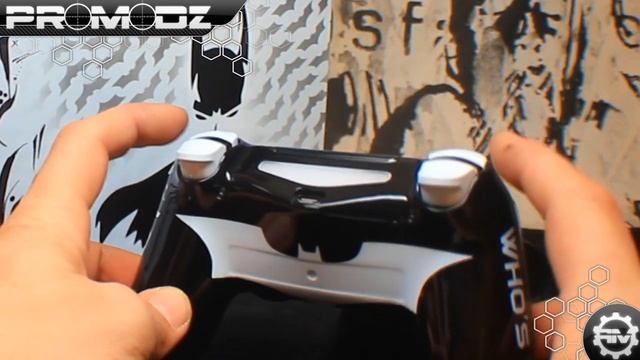 -Dark Knight- Custom PS4 Console & Matching PS4 Controller, Hand Airbrushed by ProModz.com смотреть онлайн