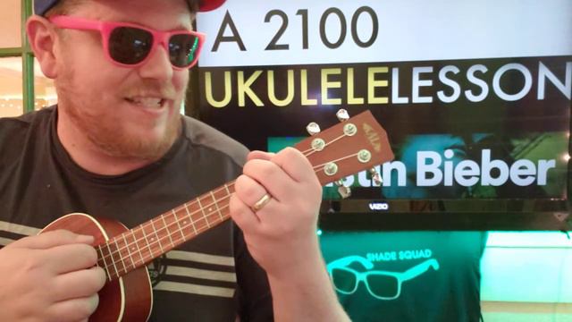 How To Play Lifetime Ukulele Justin Bieber // easy ukulele tutorial beginner lesson chords смотреть онлайн