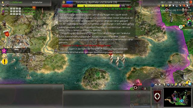 Civilization Realism Invictus - Arabien - Frieden mit allen Nationen #43 (Ohne Kommentation) смотреть онлайн