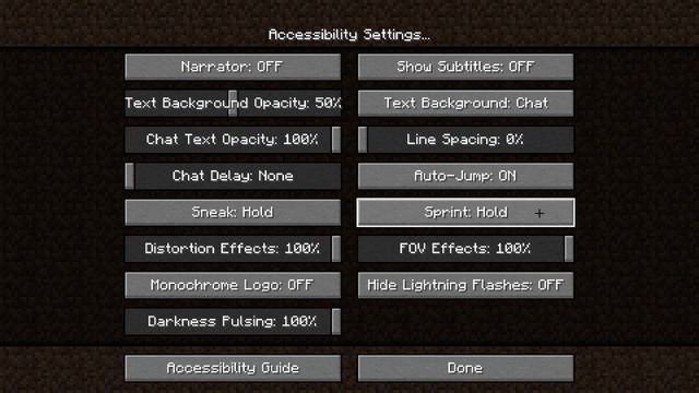How To Enable Auto Sprint In Minecraft (Toggle Sprint) | Tutorial