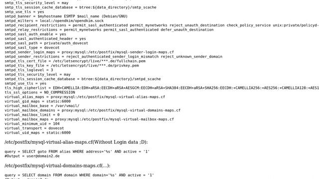 Postfix-PostfixAdmin-Dovecot: Set up for multiple Domains смотреть онлайн