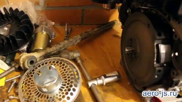 Установка электростартера и катушки освещения на двигатель LIFAN 190