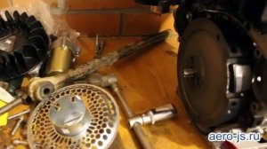 Установка электростартера и катушки освещения на двигатель LIFAN 190