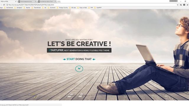 Basic Bootstrap To Theme forest HTML 5 Conversion Part Four смотреть онлайн