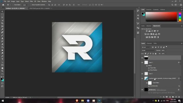 ?كيف تصمم لوقو احترافي في اقل من 10 دقائق | Photoshop Tutorial #4 смотреть онлайн