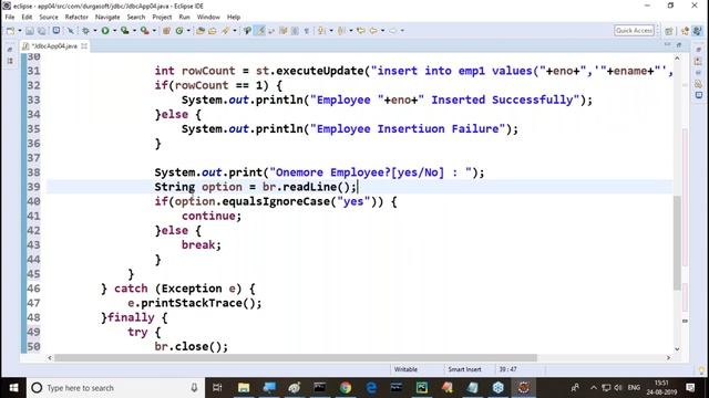 ADV. JAVA Online Tutorials || Session - 19 || by Mr. Nagoor Babu On 24-08-2019 @ 3PM смотреть онлайн