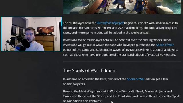 WARCRAFT III: REFORGED’S MULTIPLAYER BETA BEGINS THIS WEEK! смотреть онлайн