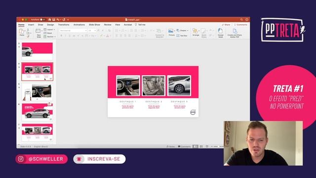TRETA #1 | Como fazer o efeito do Prezi no Power Point? смотреть онлайн