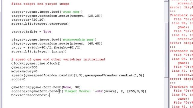 Python - Pygame Lesson - Star Catcher - Part 8: Score and text смотреть онлайн
