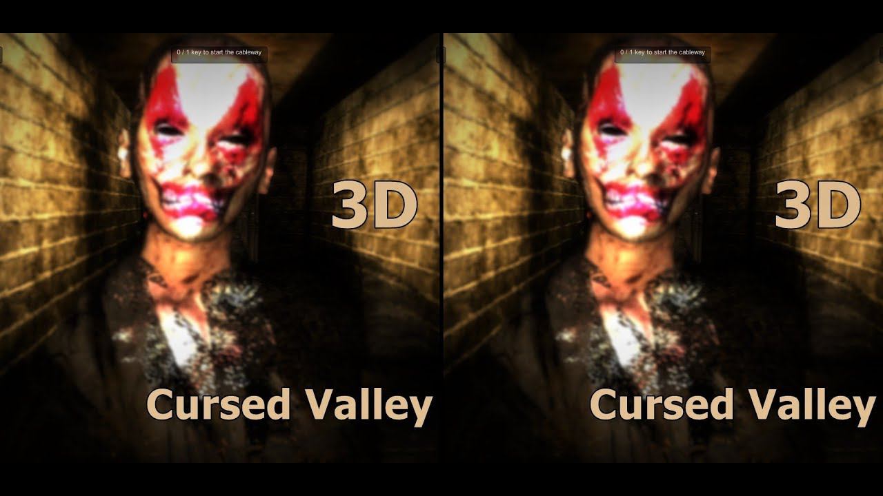 Cursed Valley V2 3D VR  Horror Video  3D SBS Google Cardboard