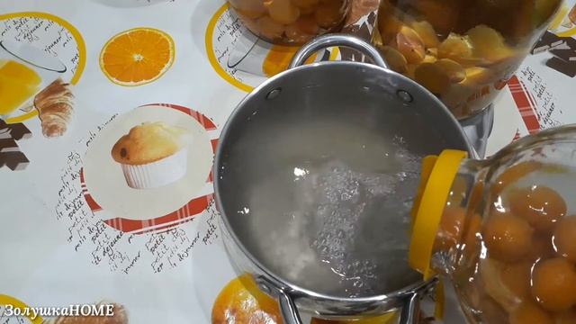 Компот из абрикосов на зиму. Готовлю абрикосовый компот/Apricot compote for the winter смотреть онлайн