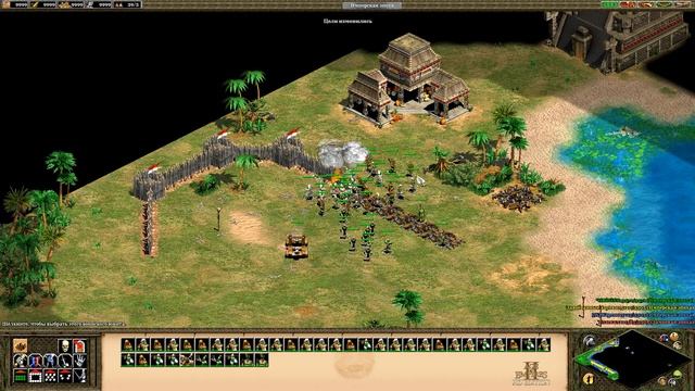 Прохождение Age of Empires 2: HD Edition #47 - The Conquerors: Монтесума - Ночь скорби смотреть онлайн