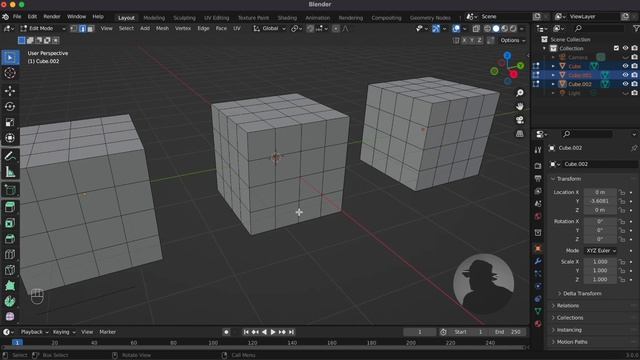How to Use the Split Tool in Blender 3.0.0 смотреть онлайн