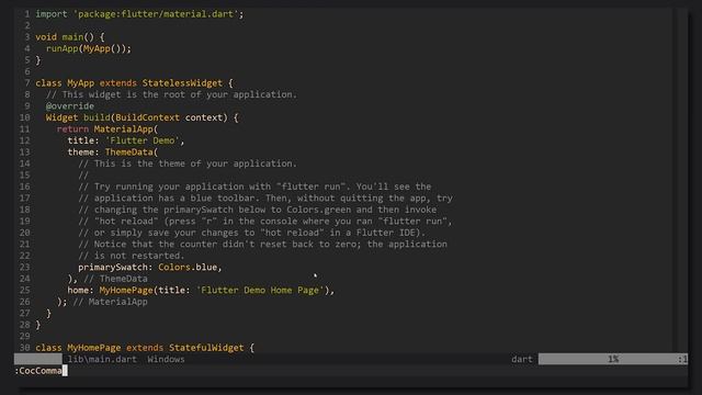 Flutter Vim Setup to Become a 10x Developer смотреть онлайн