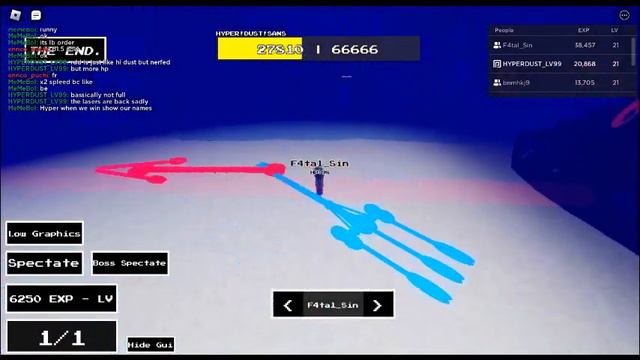 HYPERDUST BEATEN IN UNDERTALE SOUL OPS BOSS RUSH:AU DISTRUCTION смотреть онлайн