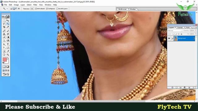 Magic Wand Tool In Photoshop In Telugu || Photoshop 7.0 Tutorial In Telugu || Magic Wand Tool смотреть онлайн