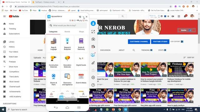 How to created RecyclerView with Firebase смотреть онлайн