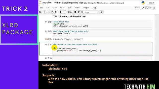 5 Ways to Read Excel Data using Python | Every Programmer Must Know | Python - Excel Hacks смотреть онлайн