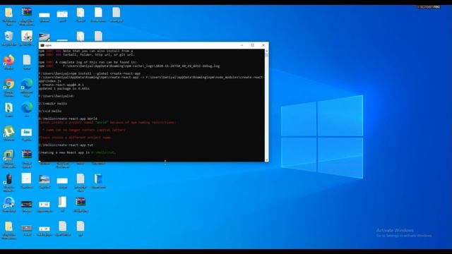 How to create react app - windows 8 / 9 / 10 смотреть онлайн