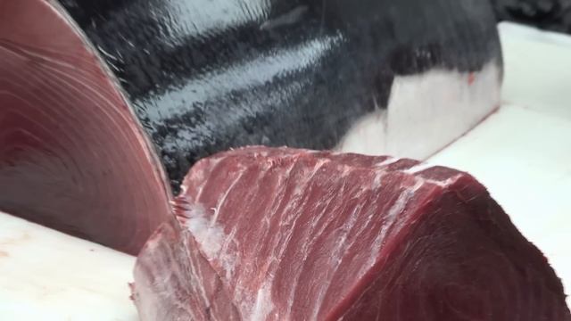 The Sword Of Tuna Samurai | How To Butcher A Whole 300KG Giant Bluefin Tuna