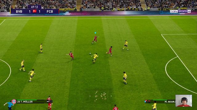 PES 2021 | Borussia Dortmund vs Bayern Munich | Bundesliga Gameplay PC смотреть онлайн