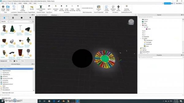 Studio Decor #2: How to make a Fortune wheel in Roblox Studio!! (Read Description)