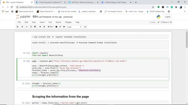What is Web Scraping in Python | How to do Web Scraping in Python using Beautiful Soup смотреть онлайн