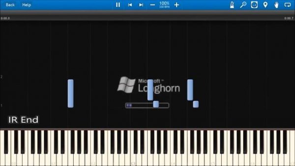 WINDOWS LONGHORN SOUNDS IN SYNTHESIA