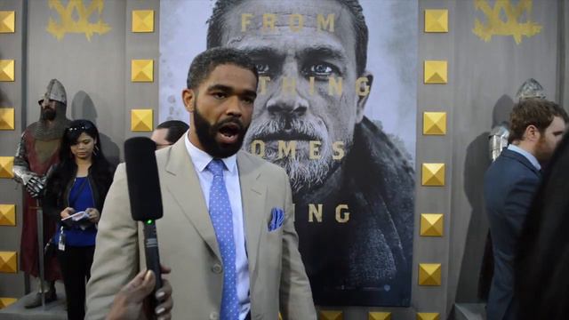 Kingsley Ben-Adir on King Arthur Role & What He Did During The Anthony Joshua Fight Night смотреть онлайн