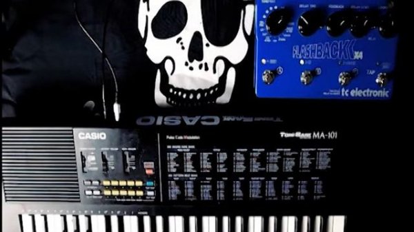 CASIO MA-101 plays Cheap 80s Psych