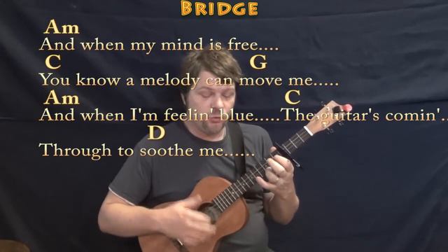 Drift Away (Dobie Gray) Bariuke Cover Lesson with Chords/Lyrics - Capo 4th смотреть онлайн