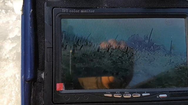 Самодельная подводная камера первая зимняя рыбалка о.Русский смотреть онлайн