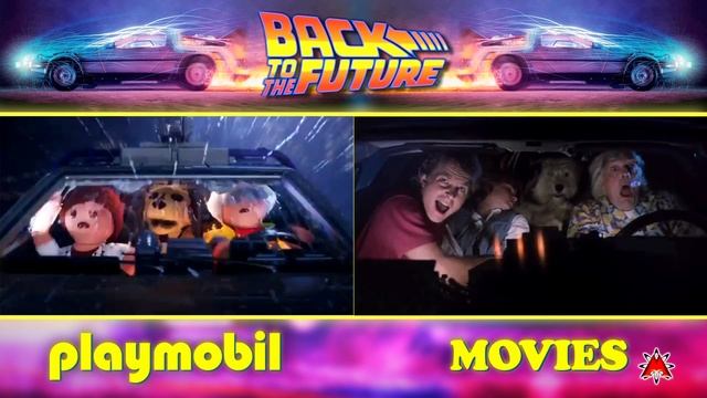 BACK To The FUTURE Comparison Side by Side PLAYMOBIL vs. MOViES смотреть онлайн