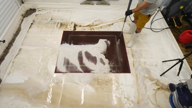 Rescuing This Abandoned Rug | Satisfying Carpet Cleaning Time lapse смотреть онлайн