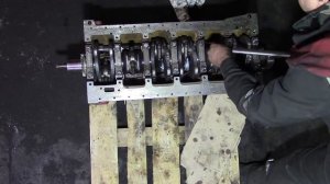 Двигатель Cummins 5.9 (сборка часть 1) | Ремонт двигателя камминз cummins 5.9--6.7