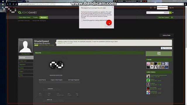 Game Maker Community (IP.Board) JavaScript Injection Hack смотреть онлайн