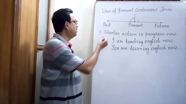 Easy Way to Learn Tense Part 03 || Uses of Present Continuous Tense смотреть онлайн