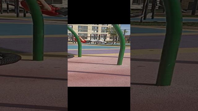 сальто на качелях