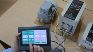 Управление частотными преобразователями с панели оператора Kinco MT4434TE.