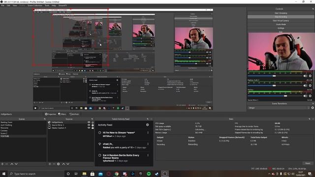 How To Add A Clean And Transparent Twitch Chat Overlay With User Icons In OBS (2021) смотреть онлайн