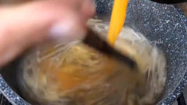 EGG DROP SOUP WITH ENOKI MUSHROOM