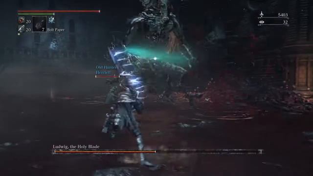 Bloodborne™ The Old Hunters Edition - Ludwig the Accursed Boss Fight смотреть онлайн