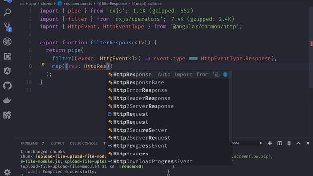 Curso Angular #140: Http: Criando operador RxJS customizado смотреть онлайн