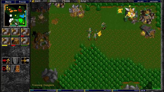 Warcraft 2 Mini Chop Farms 3v3