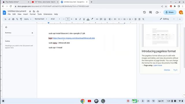 how to install Minecraft.deb java on Chromebook смотреть онлайн