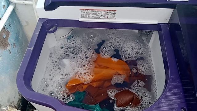 LG 8 kg Semi Automatic Washing Machine Demo in Tamil | வாஷிங் மெஷினில் துணி துவைப்பது எப்படி? смотреть онлайн